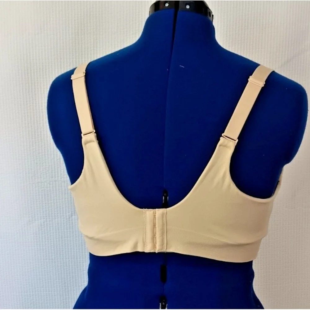 Truekind Light Brown Wireless Adjustable‎ Supportive Comfort shaping Bra 3XL